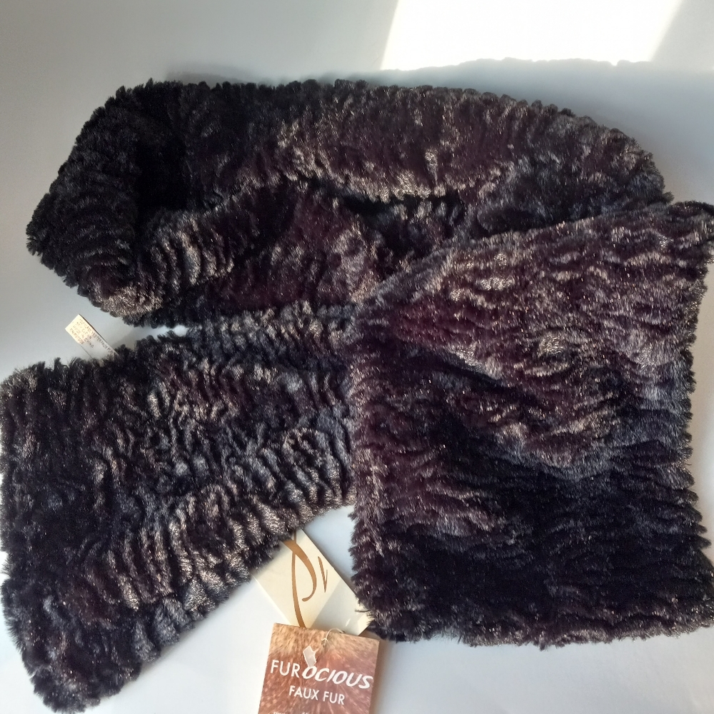 FAUX FUR SCARF - Picture 2 of 2
